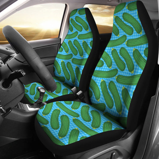 Zucchini Print Design LKS301 Car Seat Covers