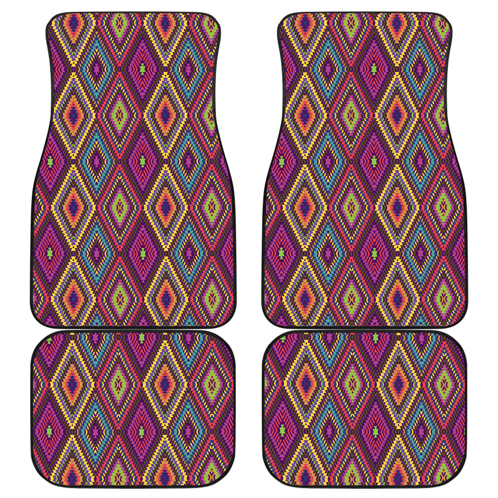 Southwestern Print  Car Floor Mats Front Back