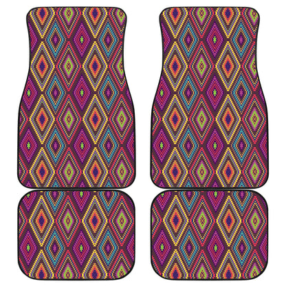 Southwestern Print  Car Floor Mats Front Back