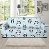 Panda Pattern Print Design A01 Sofa Slipcover