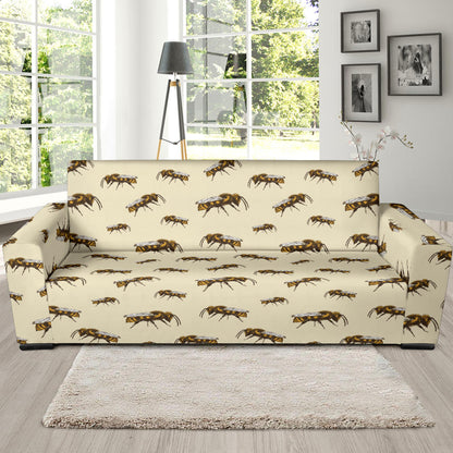 Bee Print Design LKS306 Sofa Slipcover