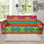 Mexican Pattern Print Design 04 Sofa Slipcover