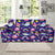 Narwhal Cute Pattern Print Design 02 Sofa Slipcover