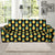 Pineapple Pattern Print Design A03 Sofa Slipcover