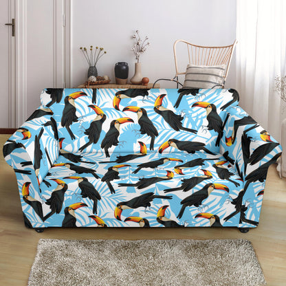 Toucan Print Design LKS303 Loveseat Couch Slipcover