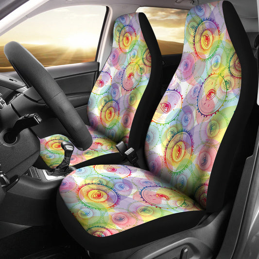 Third Eye Print Design LKS303 Car Seat Covers