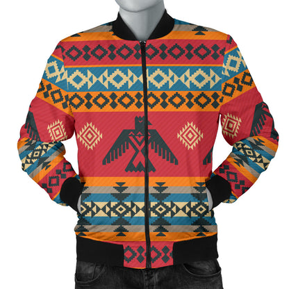 Eagles Native American Design Men Bomber Jacket