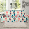 Aloha Hawaii Surfboard Pattern Print Design 02 Sofa Slipcover