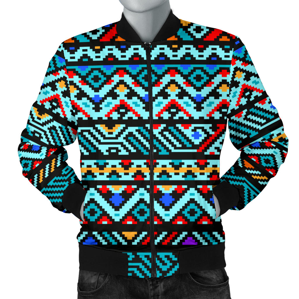 Southwestern Style Men Bomber Jacket