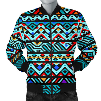 Southwestern Style Men Bomber Jacket