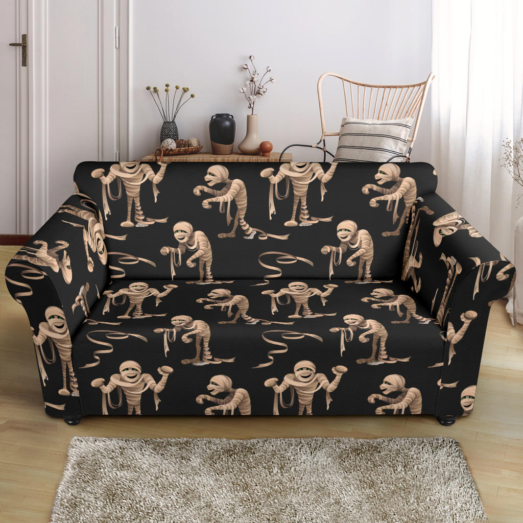 Mummy Print Design LKS302 Loveseat Couch Slipcover