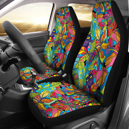 Trippy Print Design LKS301 Car Seat Covers