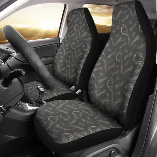 Steak Print Design LKS302 Car Seat Covers
