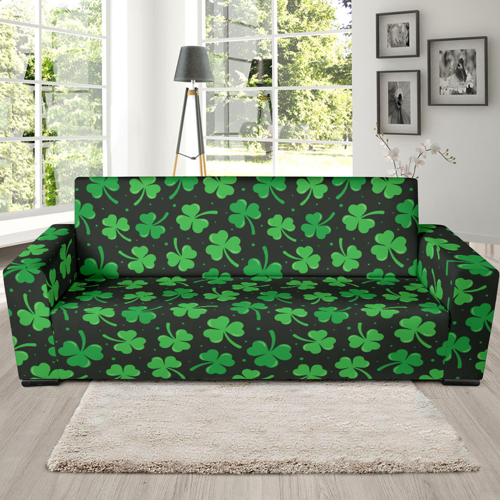 Clover Pattern Print Design 04 Sofa Slipcover