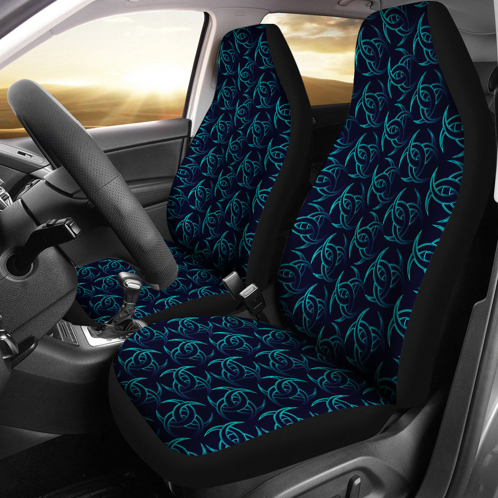 Vikings Print Design LKS302 Car Seat Covers