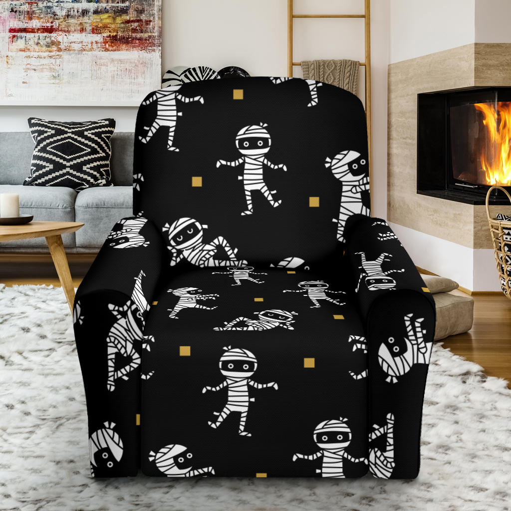 Mummy Cute Print Design LKS301 Recliner Slipcover with Pocket