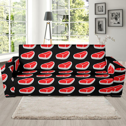 Steak Print Design LKS303 Sofa Slipcover