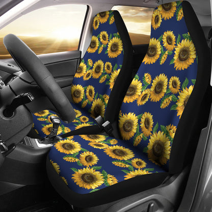 Sunflower Print Design LKS307 Car Seat Covers
