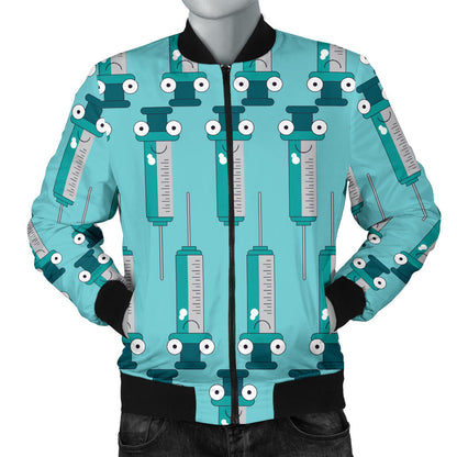 Phlebotomist Concept Design Men Bomber Jacket