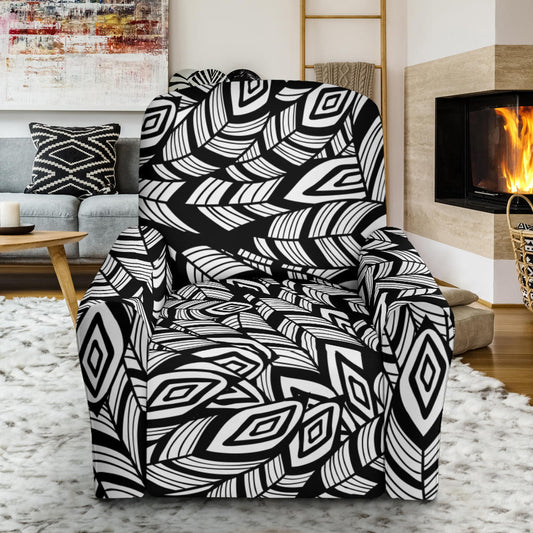 Tribal Pattern Print Design LKS302 Recliner Slipcover with Pocket