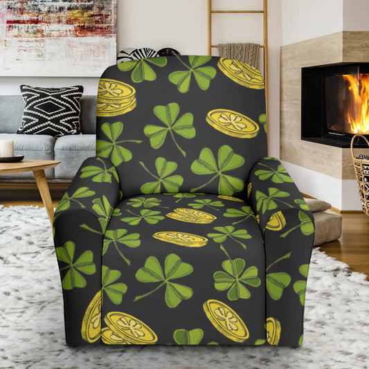 St Patricks Day Print Design LKS305 Recliner Slipcover with Pocket