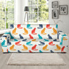 Cat Pattern Print Design 03 Sofa Slipcover