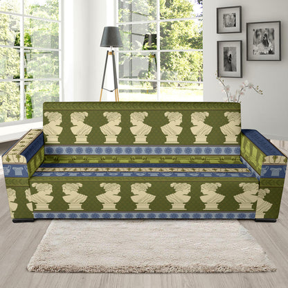 Ancient Greek Statue Print Design LKS301 Sofa Slipcover