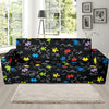 Autism Awareness Pattern Print Design 01 Sofa Slipcover