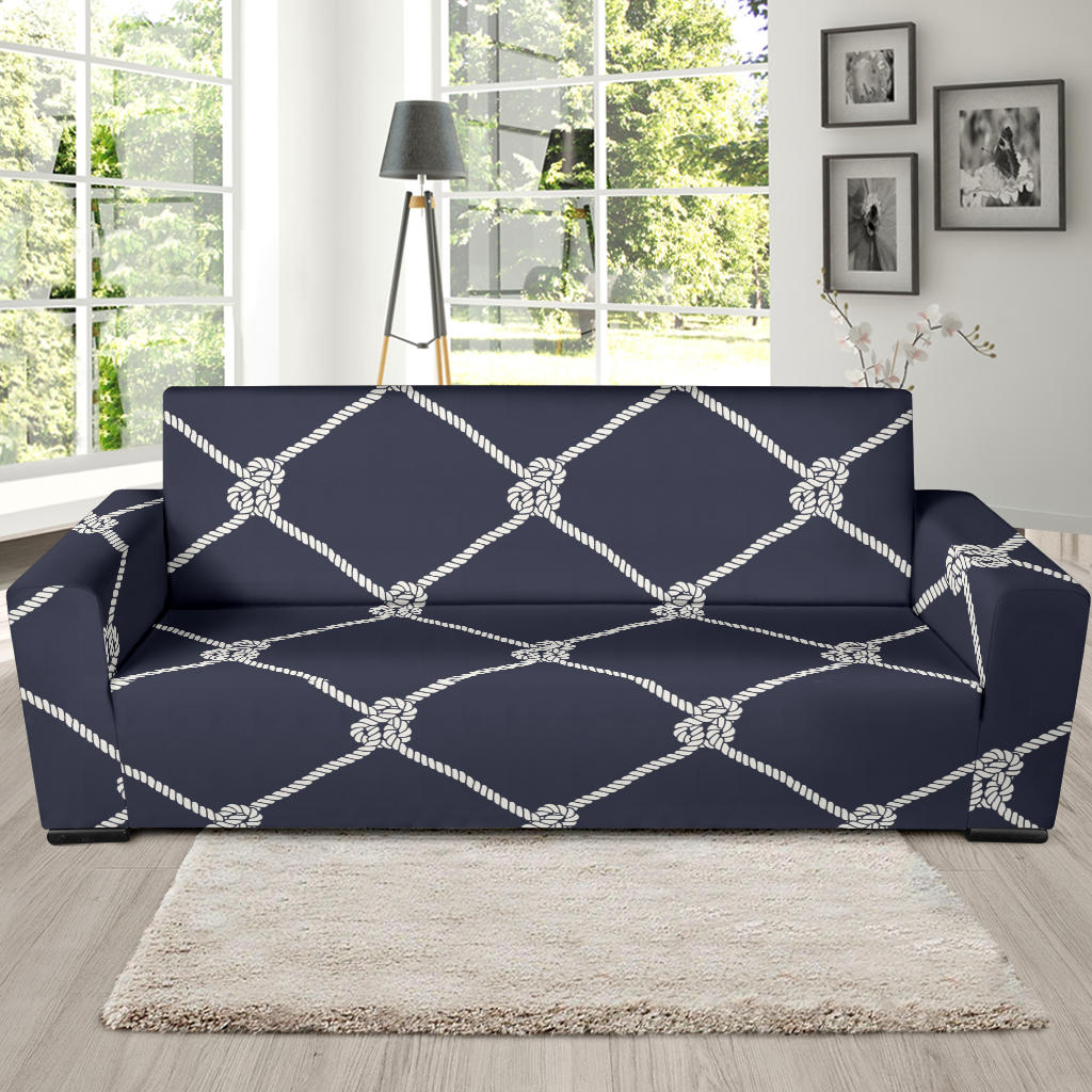 Rope Pattern Print Design A02 Sofa Slipcover