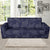 Manta Ray Pattern Print Design 01 Sofa Slipcover