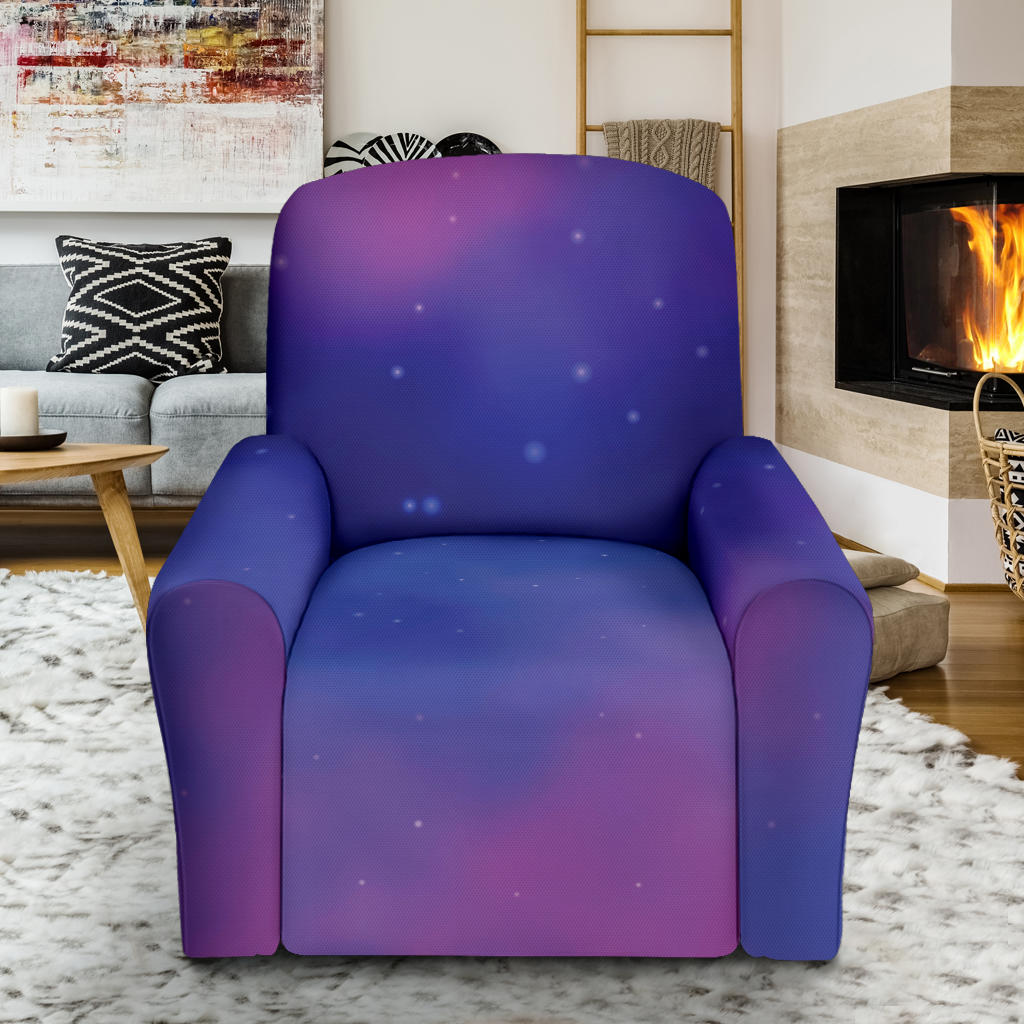 Nebula Pattern Print Design A05 Recliner Slipcover with Pocket