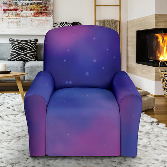 Nebula Pattern Print Design A05 Recliner Slipcover with Pocket