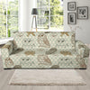 Owl Pattern Print Design A03 Sofa Slipcover