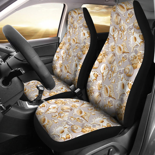 Seashell Print Design LKS309 Car Seat Covers