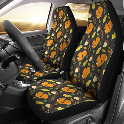 Squirrel Print Design LKS301 Car Seat Covers