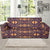 Aztec Pattern Print Design 09 Sofa Slipcover