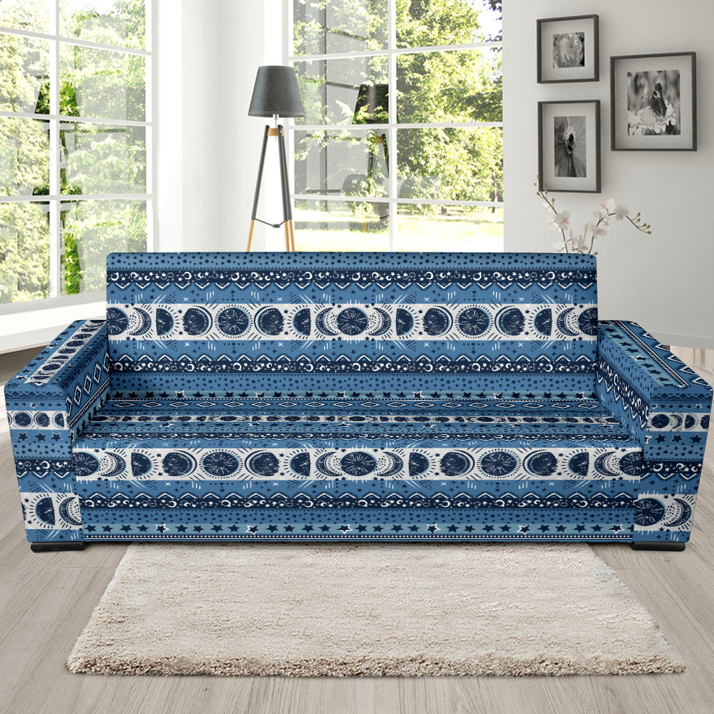 Sun Moon Pattern Print Design LKS306 Sofa Slipcover