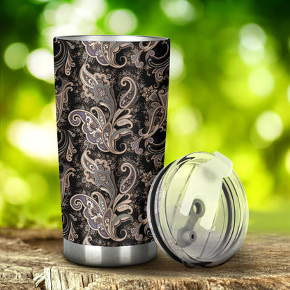 Paisley Mandala Design Print Tumbler
