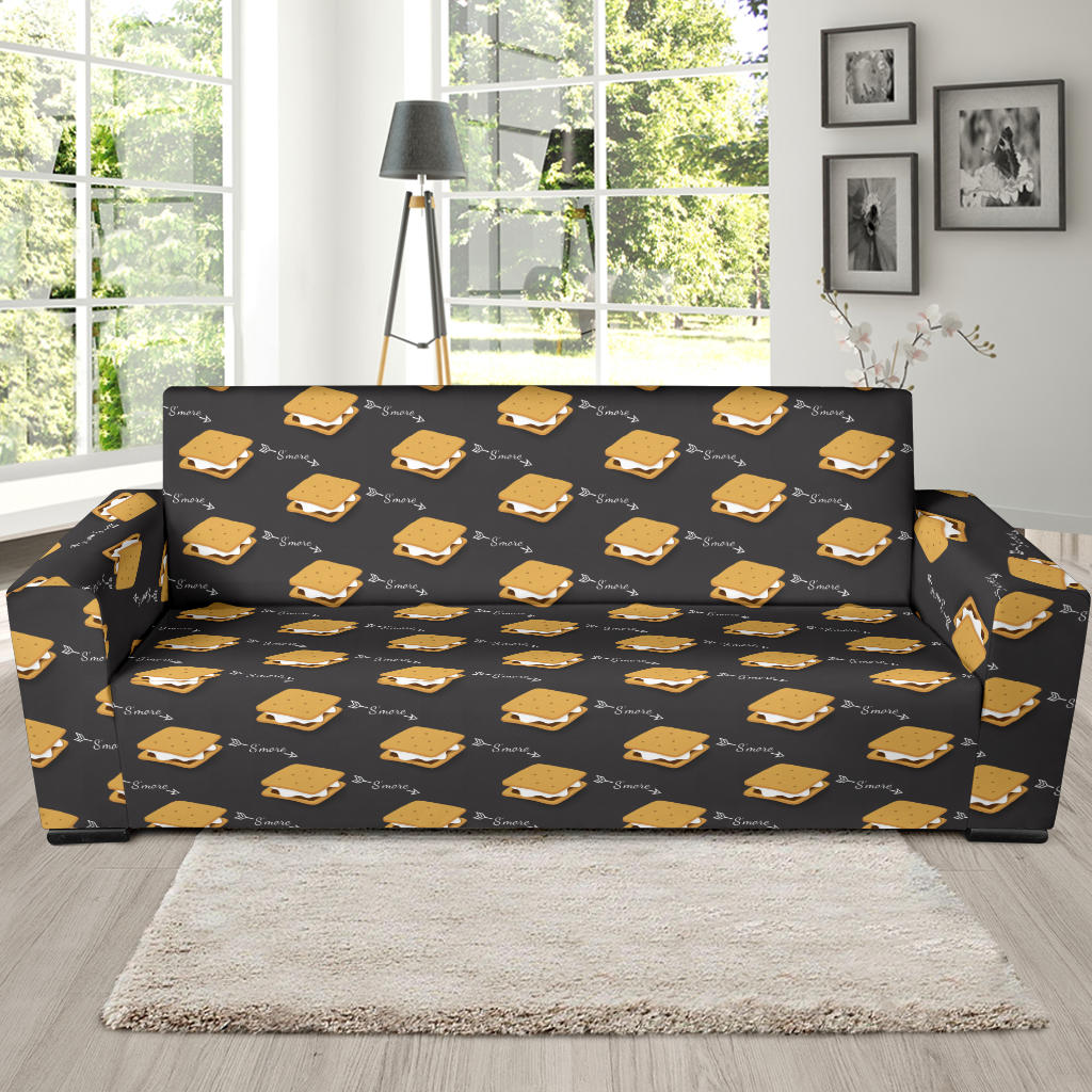 S_Mores Print Design LKS301 Sofa Slipcover