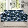 Flying Fish Pattern Print Design 04 Sofa Slipcover