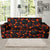 Lava Pattern Print Design 01 Sofa Slipcover