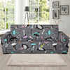 Ostrich Pattern Print Design 01 Sofa Slipcover