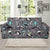 Ostrich Pattern Print Design 01 Sofa Slipcover