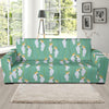 Cockatoo Pattern Print Design 01 Sofa Slipcover