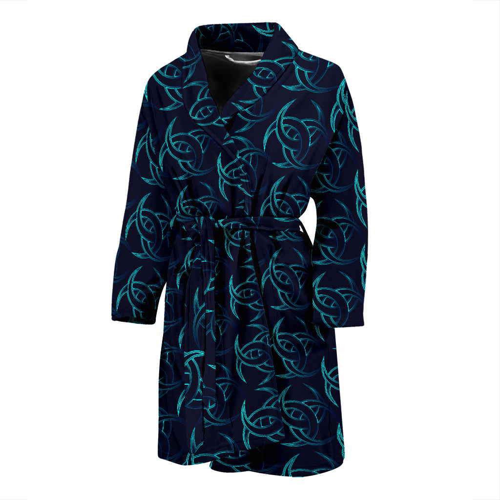 Vikings Print Design LKS302 Men Bathrobe