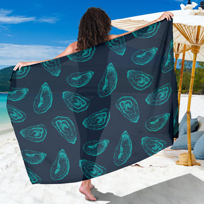 Oyster Pattern Print Design 01 Sarong Pareo Wrap
