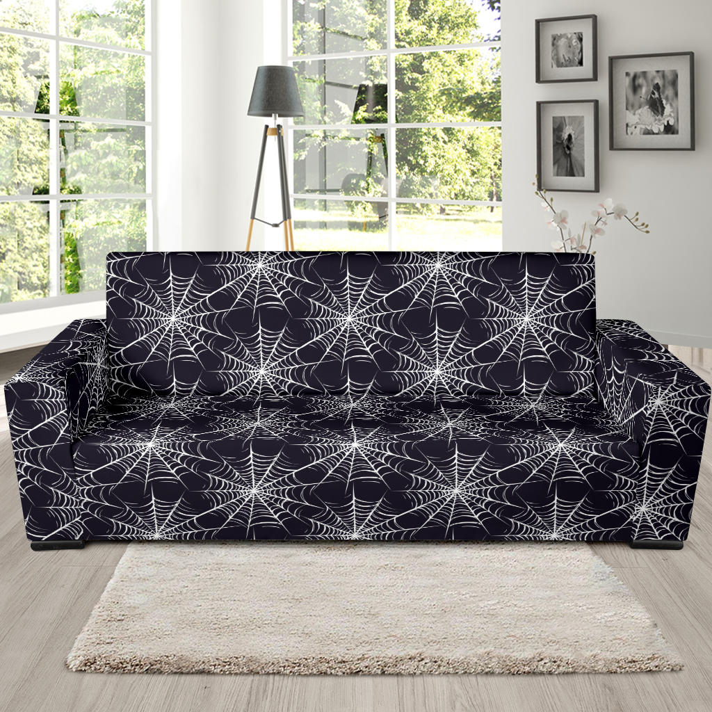 Spider Web Print Design LKS303 Sofa Slipcover