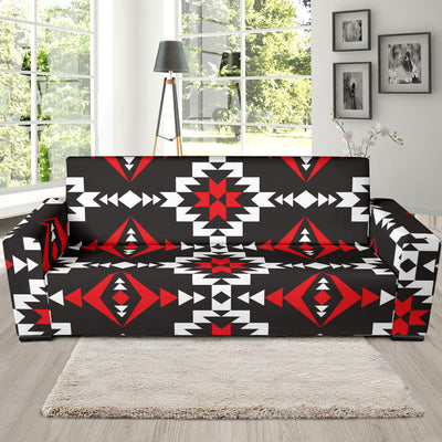 Navajo Pattern Print Design A02 Sofa Slipcover