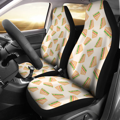 Sandwich Print Design LKS301 Car Seat Covers