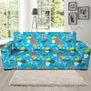 Cooking Kitchen Tools Pattern Print Design 03 Sofa Slipcover